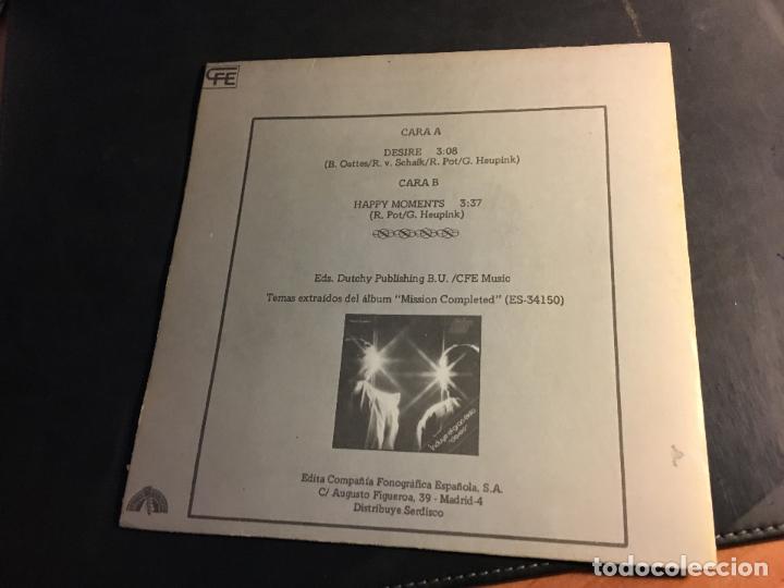 Discos de vinilo: FUTURE WORLD ORCHESTRA (DESIRE) SINGLE ESPA&Ntilde;A (EPI8) - Foto 3