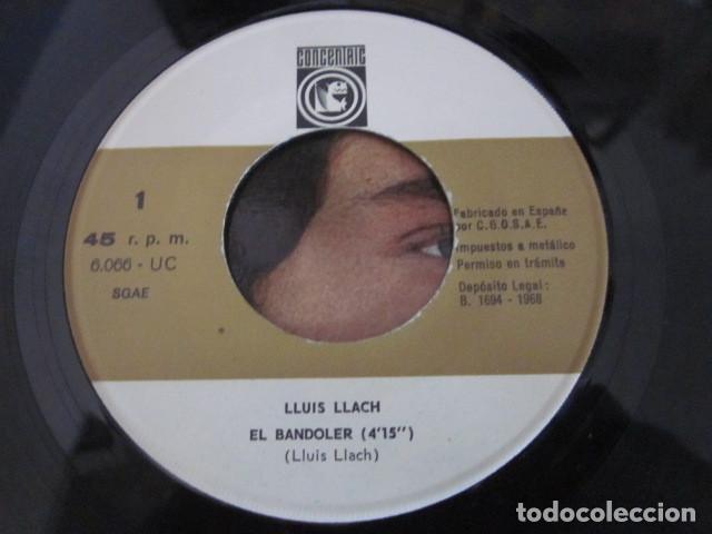 Discos de vinilo: LLUIS LLACH - EL BANDOLER - SN - CONCENTRIC 6066-UC - Foto 3