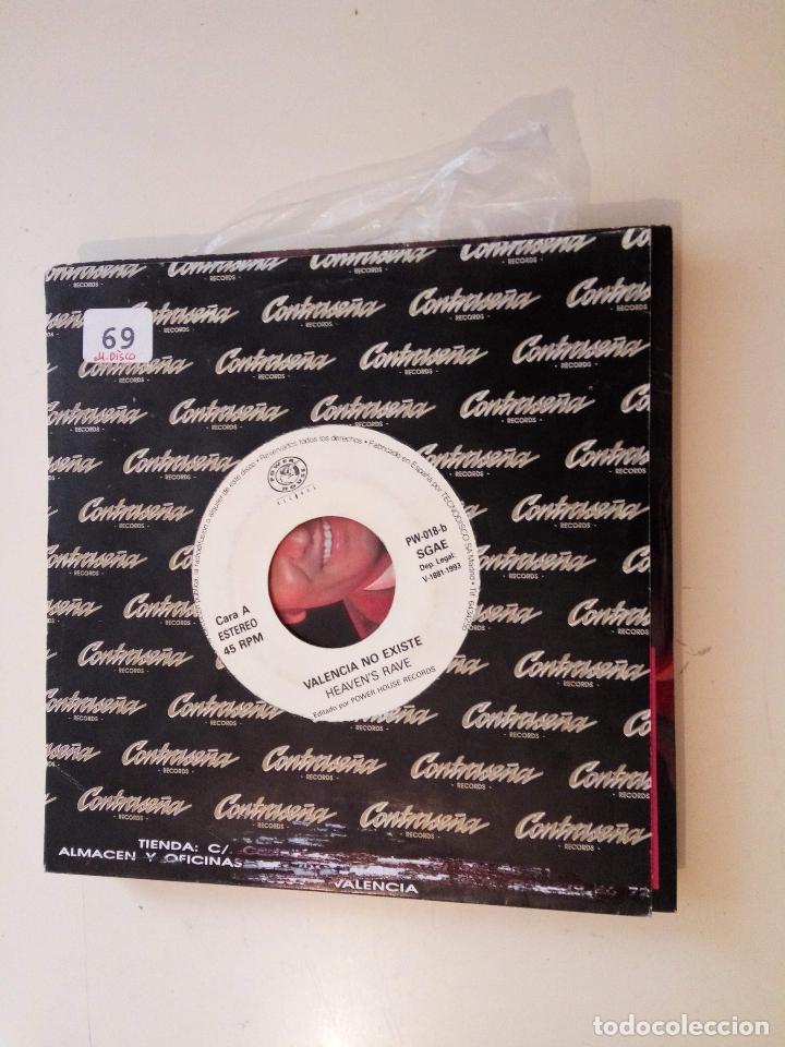 Discos de vinilo: C VALENCIA NO EXISTE - HEAVENS RAVE - Foto 1