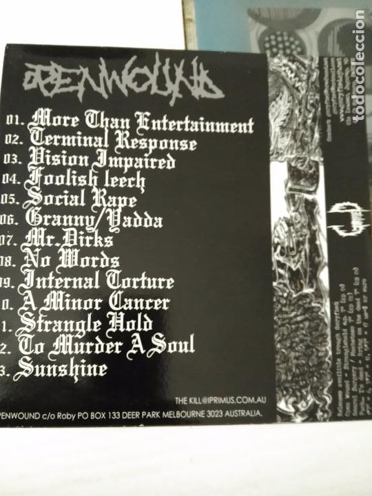 Discos de vinilo: open wound stranglehold single ep - Foto 2