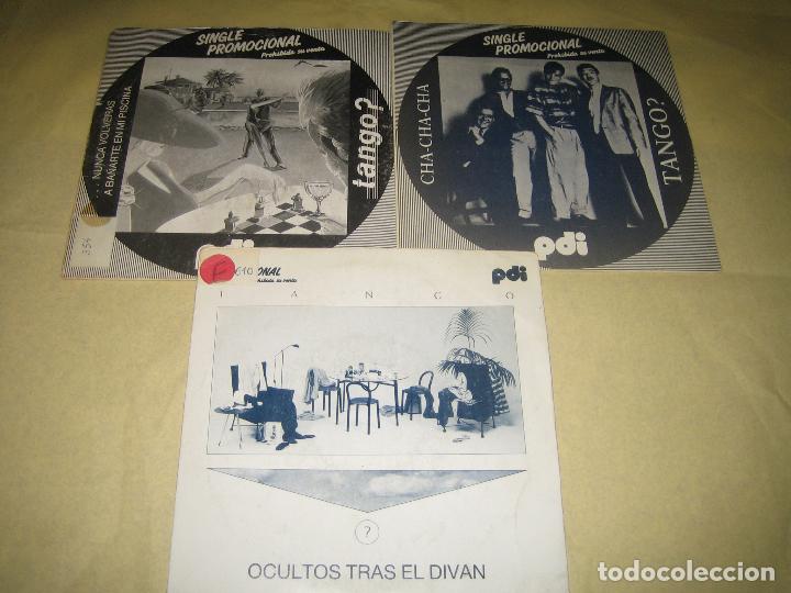 Disques de vinyle: TANGO - LOTE DE 3 SINGLES -