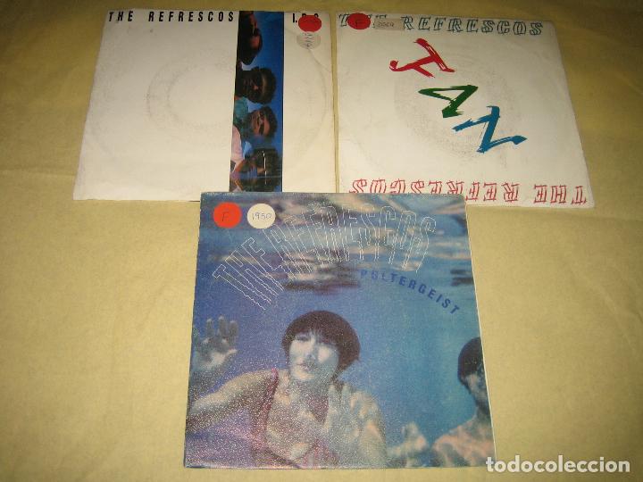 Discos de vinilo: THE REFRESCOS  - LOTE DE 3 SINGLES - - Foto 1