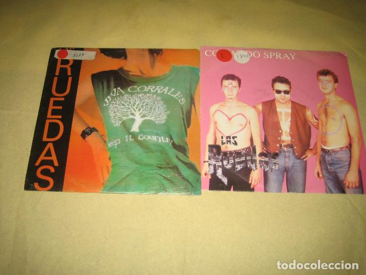 Discos de vinilo: LAS RUEDAS  - LOTE DE 2 SINGLES - - Foto 1