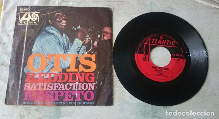 Discos de vinilo: Otis Redding: Satisfaction / Respect (Atlantic 1968) - Foto 2