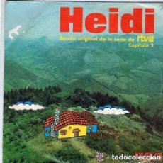 Discos de vinilo: HEIDI, BANDA ORIGINAL DE LA SERIE.CAPITULO 2- SINGLE 1975