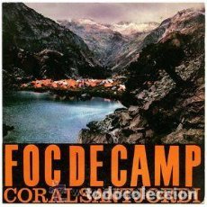 Discos de vinilo: CORAL SANT JORDI– FOC DE CAMP - EP EDIPHONE 1962. Lote 88984652