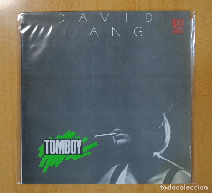 Discos de vinilo: DAVID LANG - TOMBOY - MAXI - Foto 1