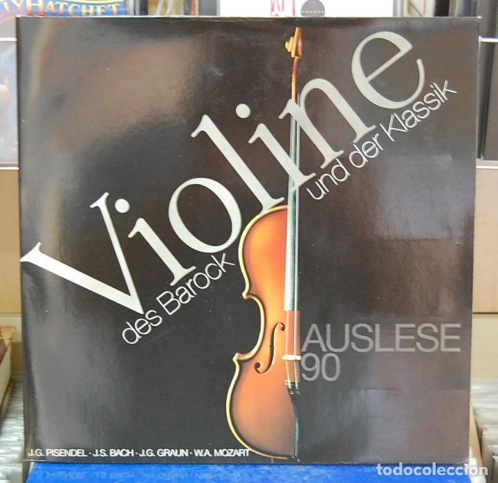 Discos de vinilo: Violine des Barock und der klassik. Gr&uuml;nenthal 1990. Edici&oacute;n alemana