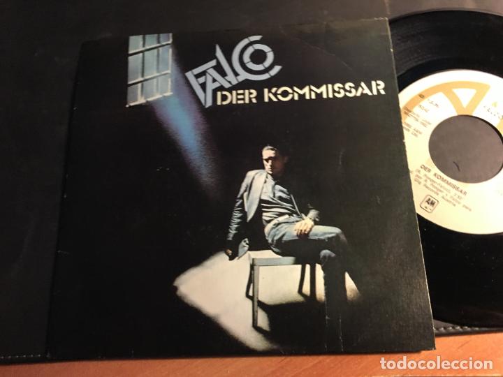 Discos de vinilo: FALCO ( DER KOMMISSAR) SINGLE ESPA&Ntilde;A (EPI8) - Foto 1