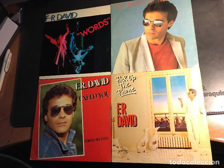 Discos de vinilo: F. R. DAVID (LOTE 4  SINGLE ESPA&Ntilde;A)  (EPI8) - Foto 1