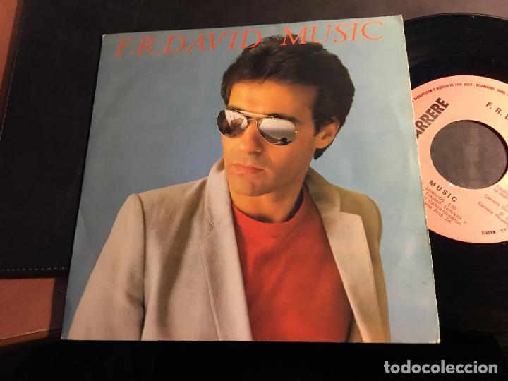 Discos de vinilo: F. R. DAVID (LOTE 4  SINGLE ESPA&Ntilde;A)  (EPI8) - Foto 2