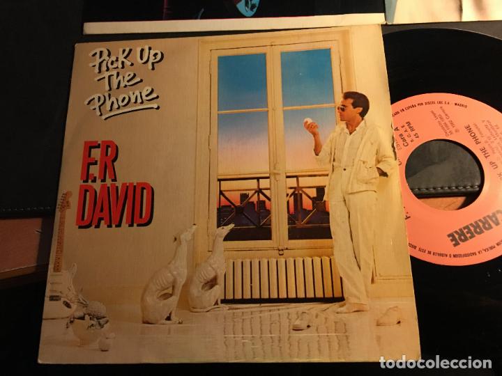Discos de vinilo: F. R. DAVID (LOTE 4  SINGLE ESPA&Ntilde;A)  (EPI8) - Foto 4