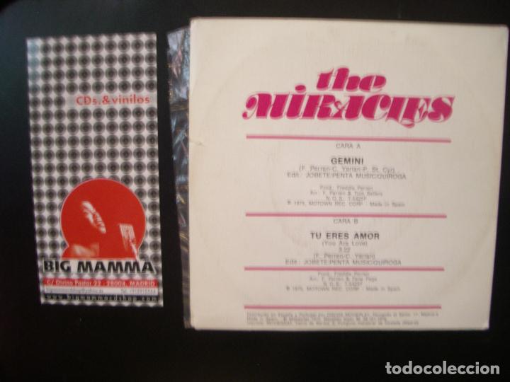 Discos de vinilo: THE MIRACLES- GEMINI - Foto 2