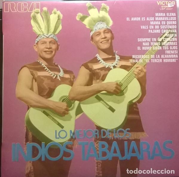 Discos de vinilo: Los Indios Tabajaras &lrm;- Lo Mejor De Los Indios Tabajaras - Foto 1