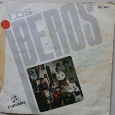 Discos de vinilo: LOS IBEROS AÑO 1968 LAS TRES DE LA NOCHE HAN DADO. Lote 310486583