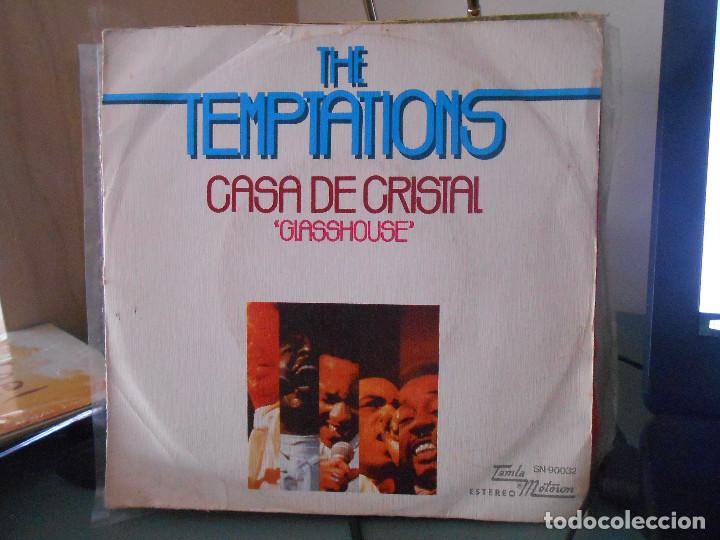 Discos de vinilo: THE TEMPTATIONS - CASA DE CRISTAL - Foto 1