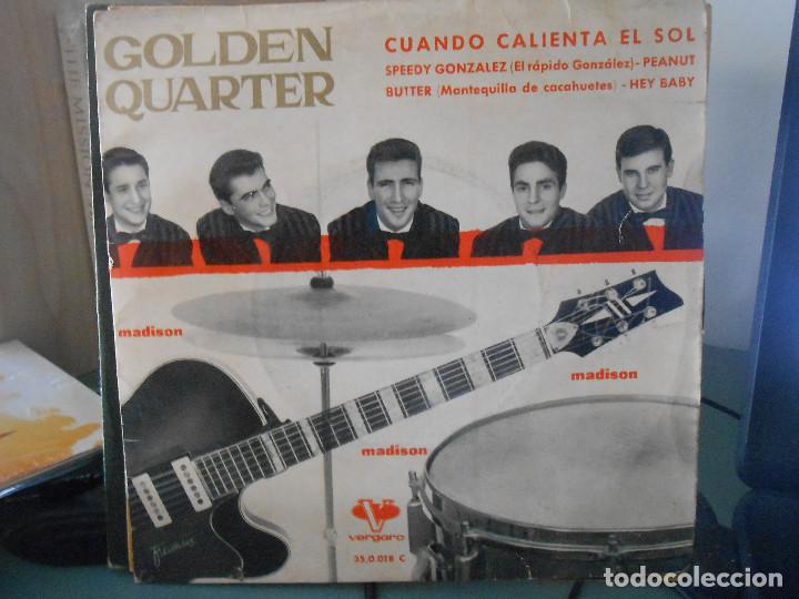 Discos de vinilo: GOLDEN QUARTER - CUANDO CALIENTA EL SOL - Foto 1