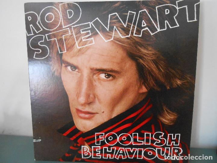 Discos de vinilo: ROD STEWART - FOOLISH BEHAVIOUR - Foto 1