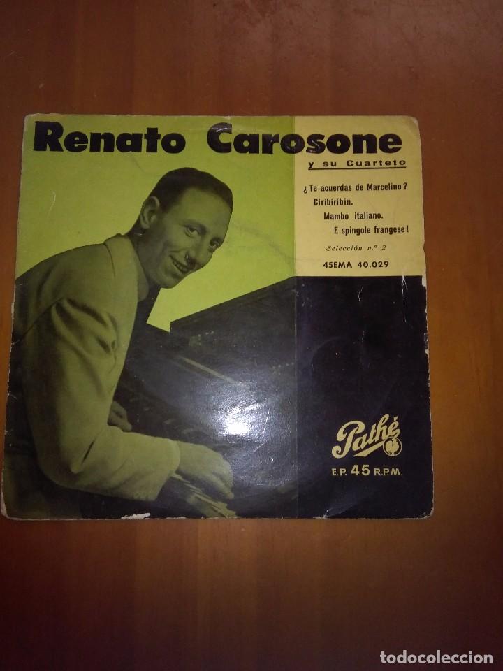 Discos de vinilo: RENATO CAROSONE Y SU CUARTETO. MB2 - Foto 1