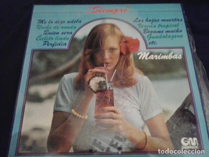 Discos de vinilo: marimbas - siempre lp near mint - Foto 1