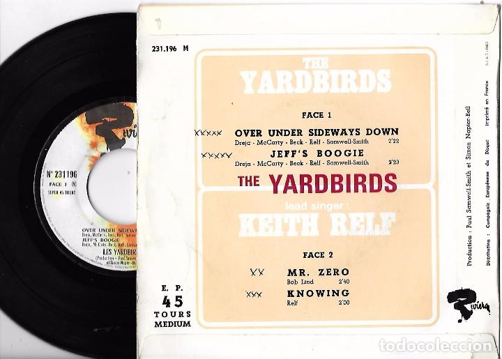 Discos de vinilo: YARDBIRDS, THE: OVER UNDER SIDEWAYS DOWN / JEFF&acute;S BOOGIE --- KEITH RELF: MR. ZERO ( KNOWING - Foto 2