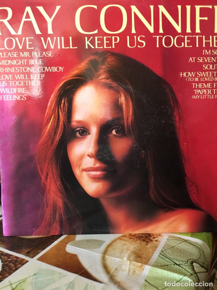 Discos de vinilo: RAY CONNIFF-LOVE WILL KEEP US TOGETHER-1976-NUEVO - Foto 1