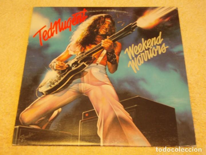 Discos de vinilo: TED NUGENT - WEEKEND WARRIORS 1978 - CANADA LP EPIC - Foto 1