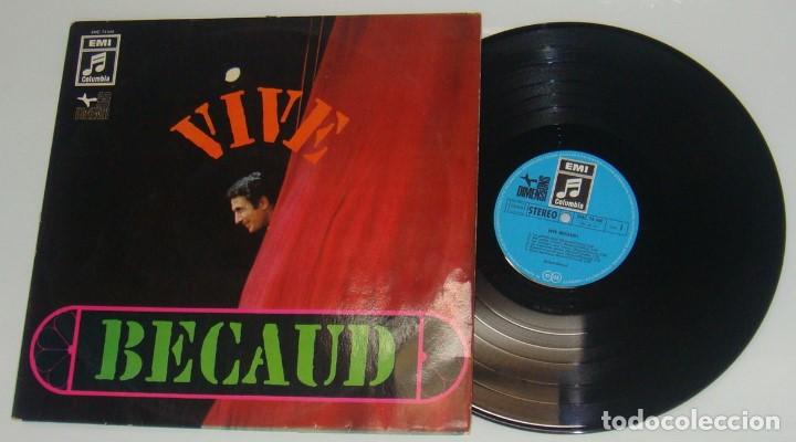 Discos de vinilo: LP - GILBERT BECAUD - VIVE BECAUD - BECAUD - VIVE BECAUD! - Foto 1
