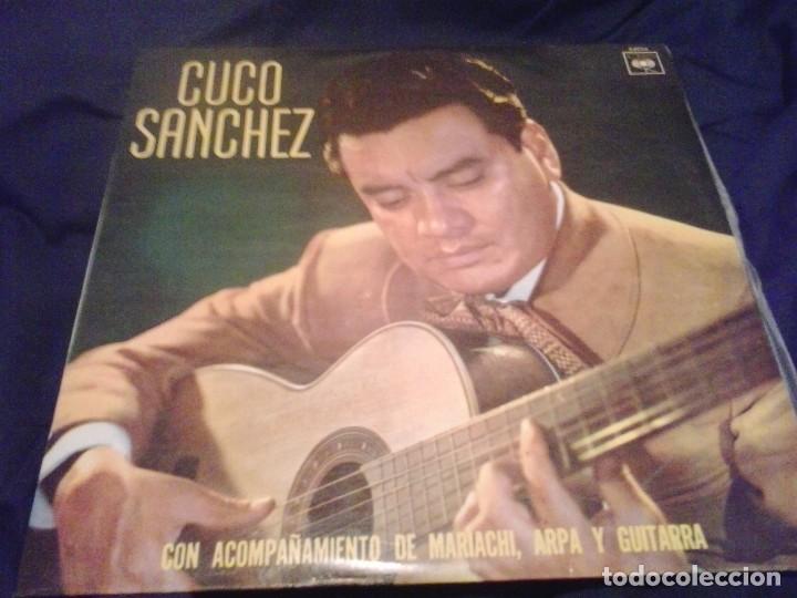 Discos de vinilo: Cuco Sanchez &lrm;&ndash; Con Acompa&ntilde;iento De Mariachi, Arpa Y Guitarra - Foto 1