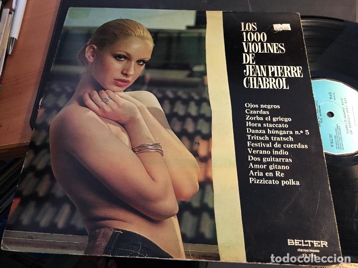 Discos de vinilo: LOS 1000 VIOLINES DE JEAN PIERRE CHABROL LP ESPA&Ntilde;A (VIN-Q)