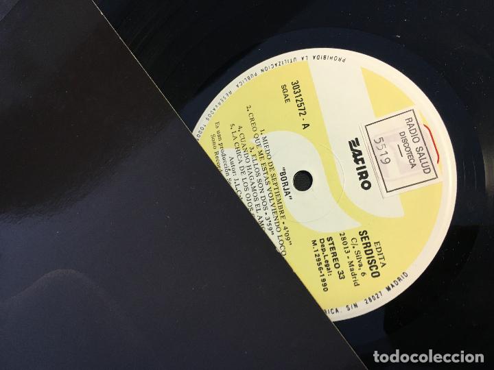 Discos de vinilo: BORJA ( BORJA) LP ESPA&Ntilde;A PROMO (B-30) - Foto 3