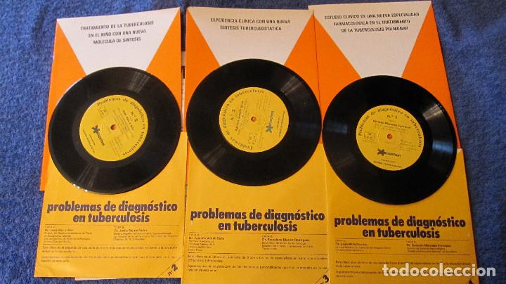 Discos de vinilo: MUY BUSCADO CATALOGO DE MOLECULA ANTITUBERCULOSA. 1975.CON 3 DISCOS SENCILLOS. MUY ESPECIAL Y RARO
