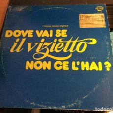 Discos de vinilo: BERTO PISANO (DOVE VAI SE IL VIZIETTO NON CE L'HAI) LP ITALY 1979 (VIN-Q)