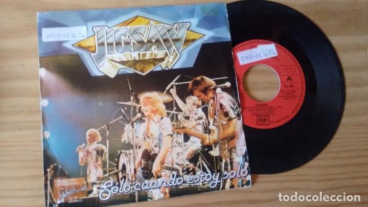 Discos de vinilo: SINGLE (VINILO) DE JIGSAW A&Ntilde;OS 70 - Foto 1