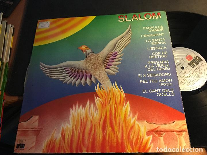 Discos de vinilo: SLALOM (SLALOM) LP ESPA&Ntilde;A (B-30) - Foto 2