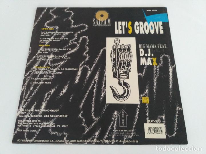 Discos de vinilo: Big Mama Feat. DJ Max &lrm;&ndash; Lets Groove - Foto 2