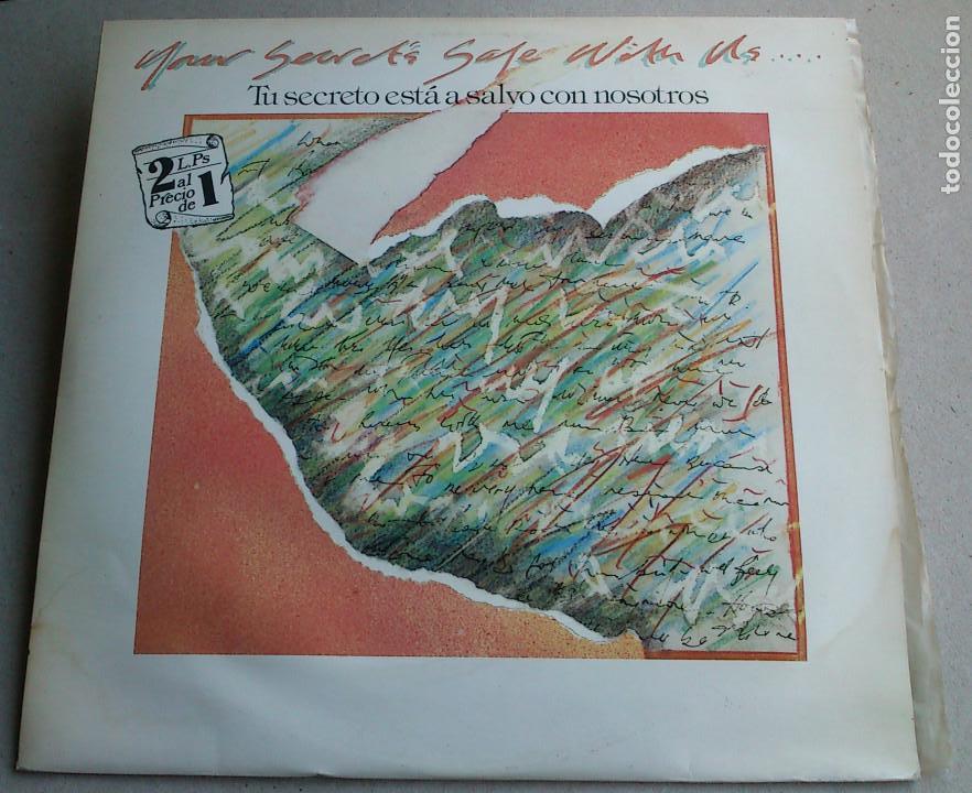 Discos de vinilo: YOUR SECRETS SAFE WITH US - DOBLE LP - 1982 - Foto 1