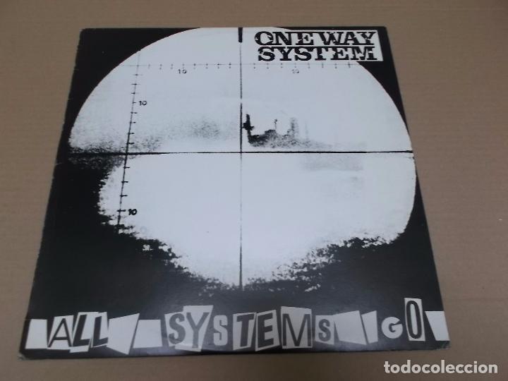Discos de vinilo: ONE WAY SYSTEM (LP) ALL SYSTEMS GO A&Ntilde;O 1983 - Foto 1
