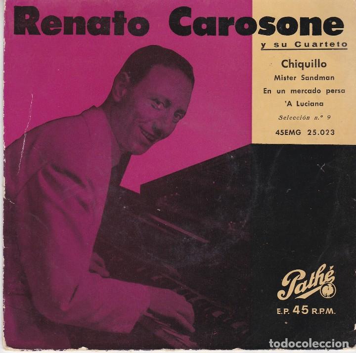Discos de vinilo: SINGLE RENATO CAROSONE. CHIQUILLO. DISCO PROBADO Y BIEN - Foto 1