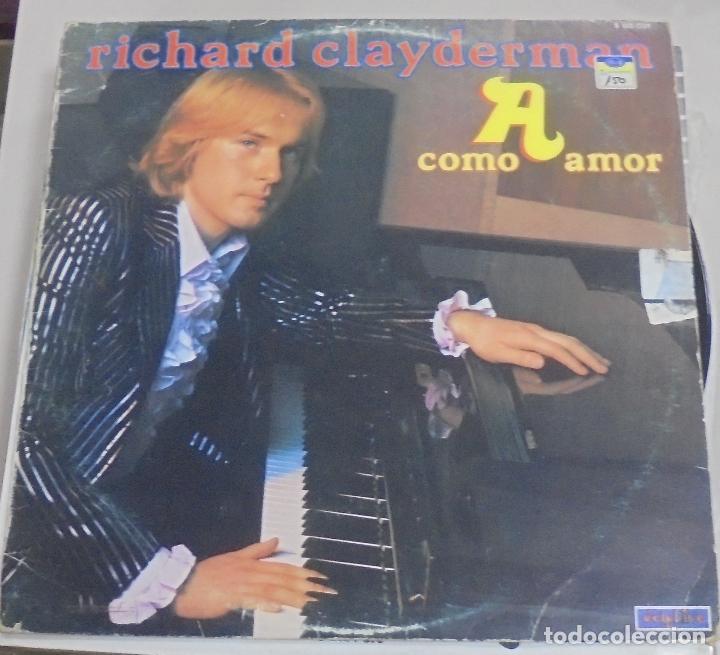 Discos de vinilo: LP. RICHARD CLAYDERMAN. COMO AMOR. 1978. HISPAVOX - Foto 1
