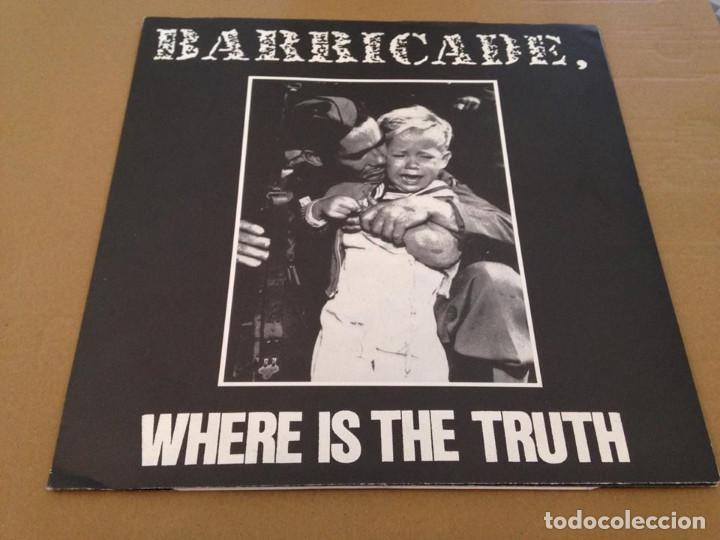 Discos de vinilo: Barricade - Where Is The Truth-HARD CORE CRUST - Foto 1