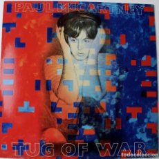 Discos de vinilo: PAUL MC CARTNEY. LP VINILO TUG OF WAR. EMI-ODEON. AÑO 1982. CON LETRAS. BUEN ESTADO.. Lote 89650312