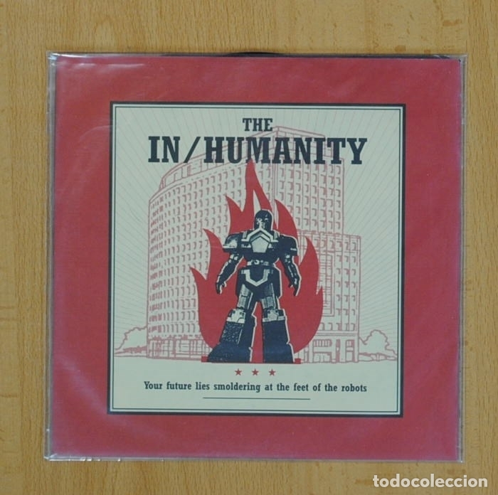 Discos de vinilo: THE IN / HUMANITY - MODERN HATE VIBE + 3 - EP - Foto 1