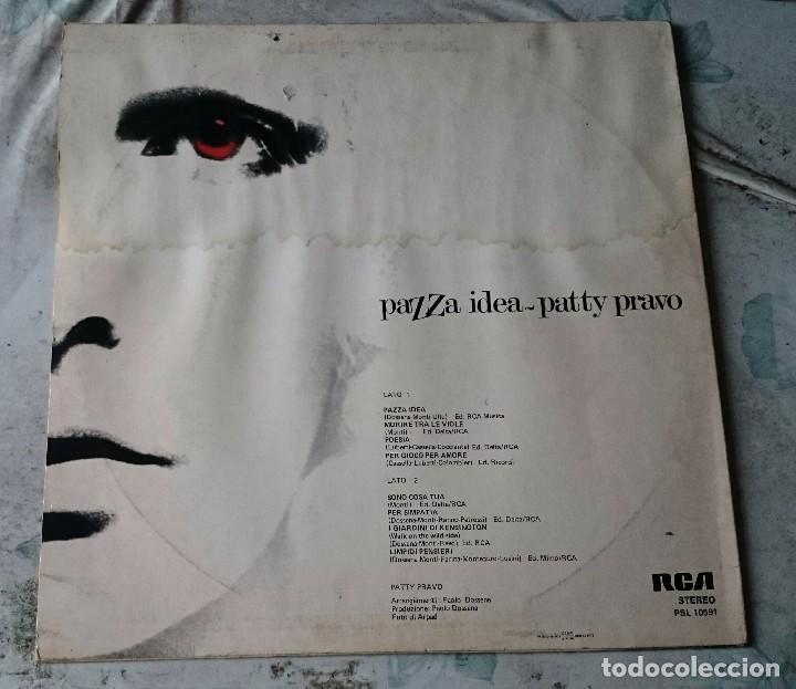 Discos de vinilo: Patty Pravo: Pazza idea (Rca 1973) - Foto 4
