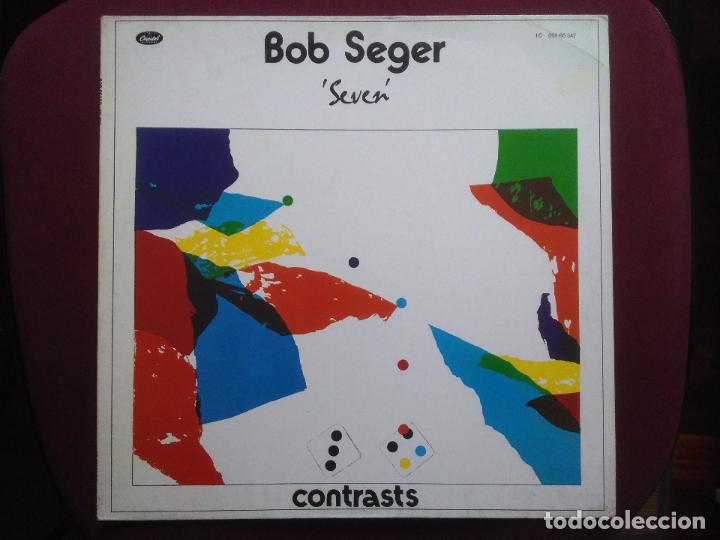 Disques de vinyle: Bob Seger-Seven (lp.1974) similar: john mellencamp. uno de sus grandes discos