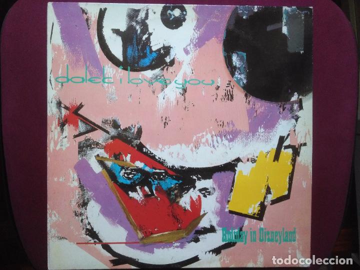 Disques de vinyle: Dalek I Love You-Holiday In Disneyland (12''maxi.Korova.1984)simil: Echo & the Bunnymen, gary numan
