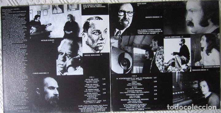 Discos de vinilo: ADOLDO CELDR&Aacute;N: 4.444 VECES, POR EJEMPLO - Foto 3
