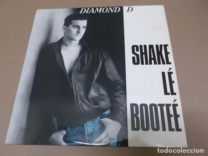Discos de vinilo: DIAMOND D (MX) SHAKE LE BOOTEE +5 TRACKS A&Ntilde;O 1990 &ndash; EDICION U.S.A. - Foto 1