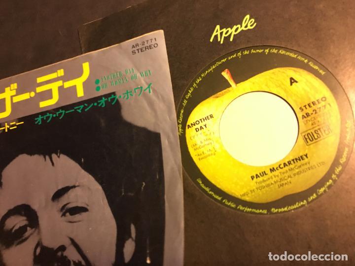 Discos de vinilo: PAUL MCCARTNEY (ANOTHER DAY) SINGLE JAPAN (EPI9) - Foto 2