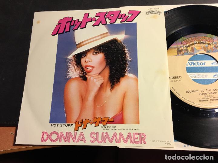 Discos de vinilo: DONNA SUMMER (HOT STUFF) SINGLE JAPAN (EPI9) - Foto 1